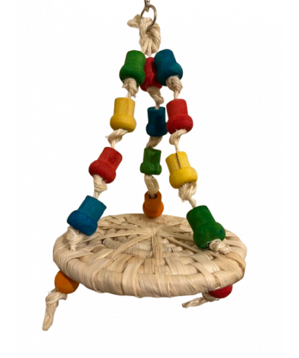 Parrot-Supplies Corn Hammock Woven Platform Parrot Toy Parrot-Supplies Corn Hammock Woven Platform Parrot Toy